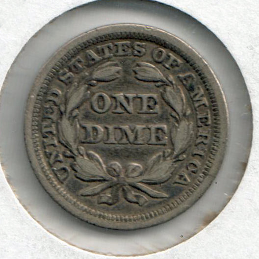 1850 Liberty Seated Dime VF20